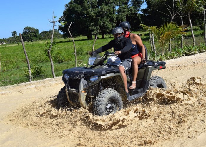 Get ready for a half day of adventure, where you will be exploring the other side of Punta Cana, driving your own ATV machine